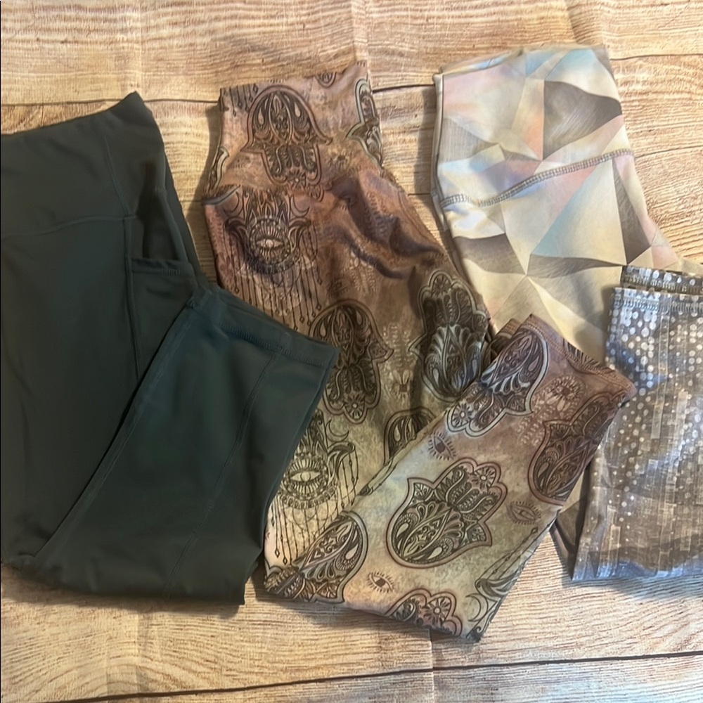 High waisted compression leggings (3)